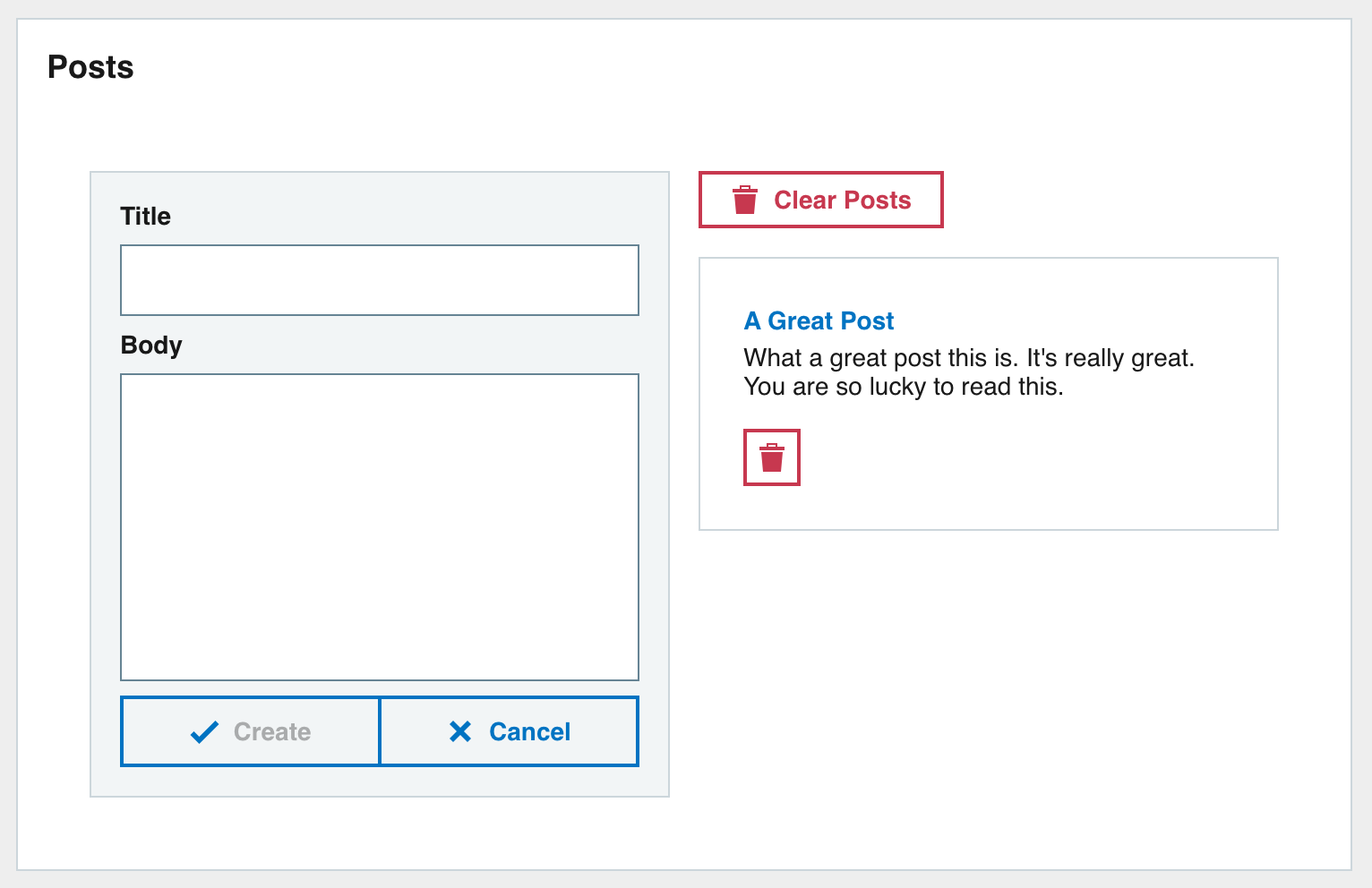 Completed UI for workshop 1
